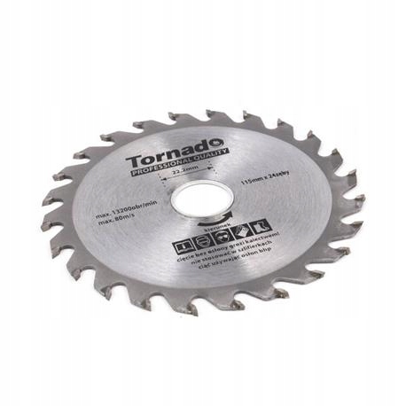 

Piła Tarczowa Do Drewna 165MM 24 Zęby Z Widią