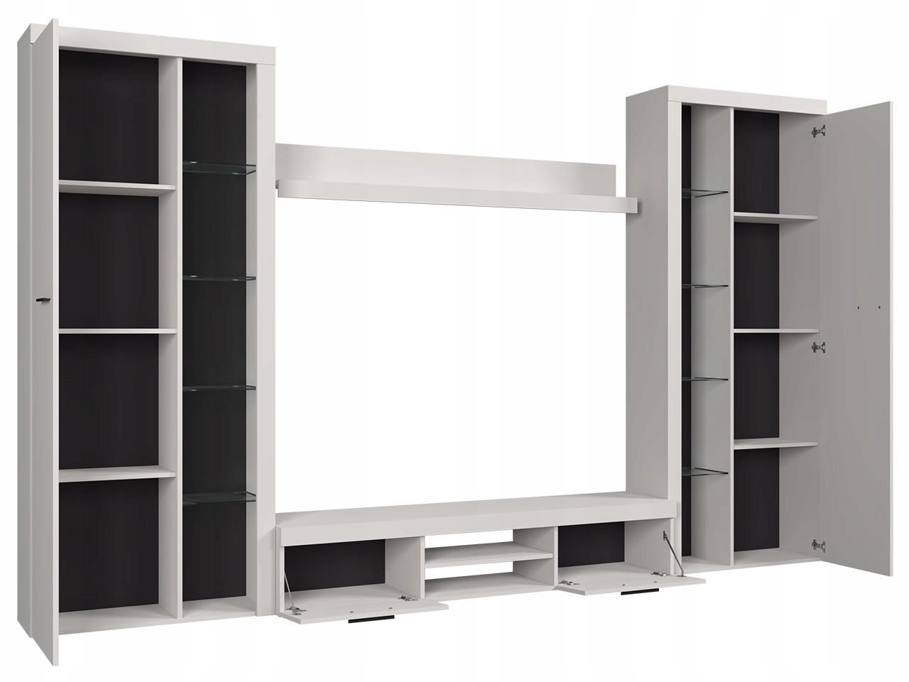 Meblościanka RUMBA XL Grafit Kolor mebla inny kolor