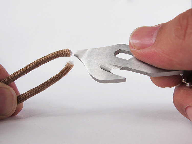 BRELOK MULTITOOL 5w1 NÓŻ KLUCZ DO BUTLI TLEN. O2 Model 1