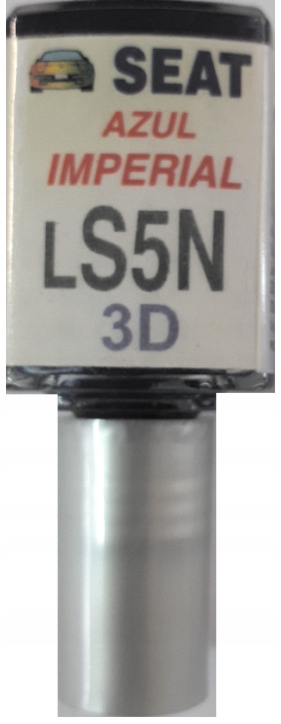 Seat LS5N 3D Azul Imperial Lakier Samochodowy Zaprawka Do Rys 10 ML Ara