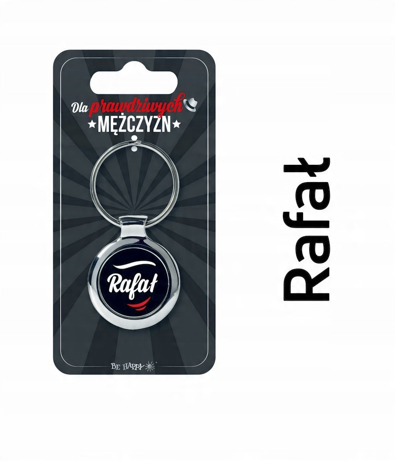 

Brelok metalowy "Rafał"