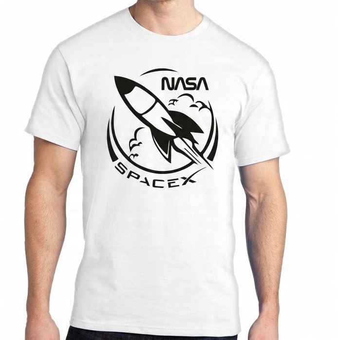 

Koszulka Nasa Spacex 5 Wzorów Gramatura 205g XXL
