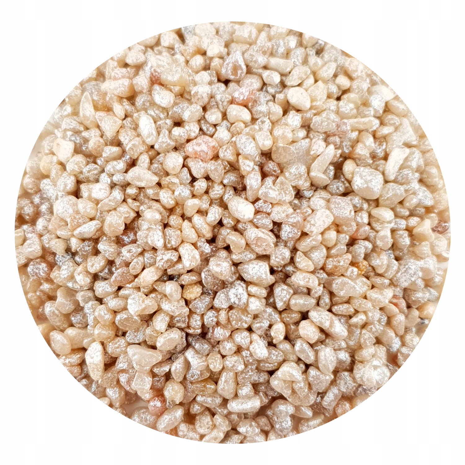 

Żwirek,kamień dekoracyjny Beż Perła Las W Słoiku