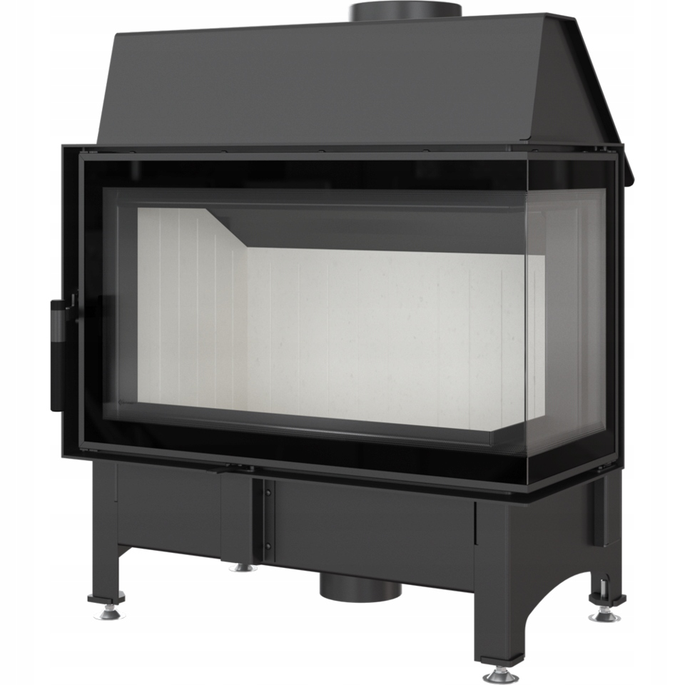 ~ EKO WKŁAD KOMINKOWY kominek ZIBI12 DECO prawy BS