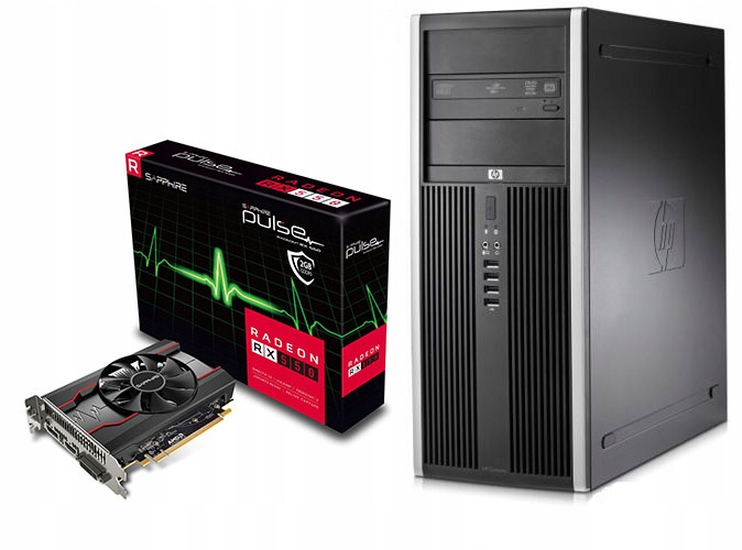 Komputer HP 8300 Elite i3 3,4GHz 8GB RAM RX550