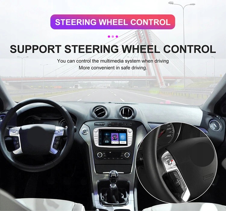 Radio Android GPS FORD Mondeo Focus Kuga PL Marka inna