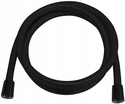 

Tres Negro Brillo wąż prysznicowy 175 cm czarny