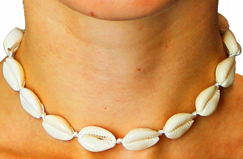 

Naszyjnik choker z muszli muszelki Muszle Seashell