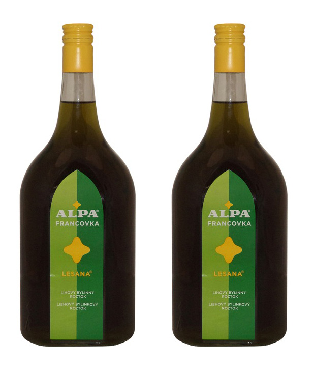 

2 x Alpa Francovka Leśna 1000ml Lesana 1l + Gratis