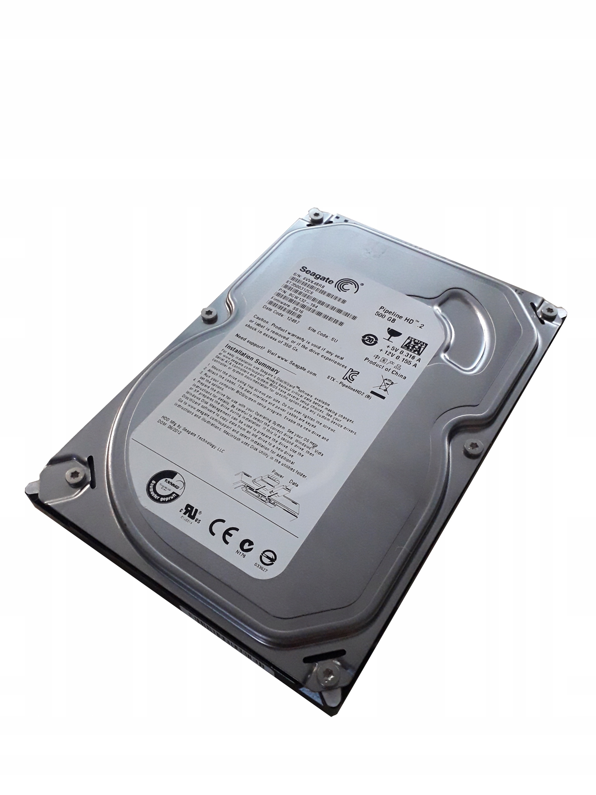

Dysk Seagate 500GB Hdd Sata II 5900 ST3500312CS