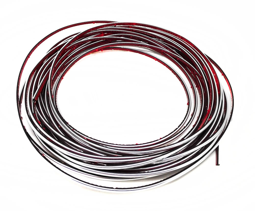 

Listwa ozdobna boczna 3.5mm Chrom 10 metrów rolka