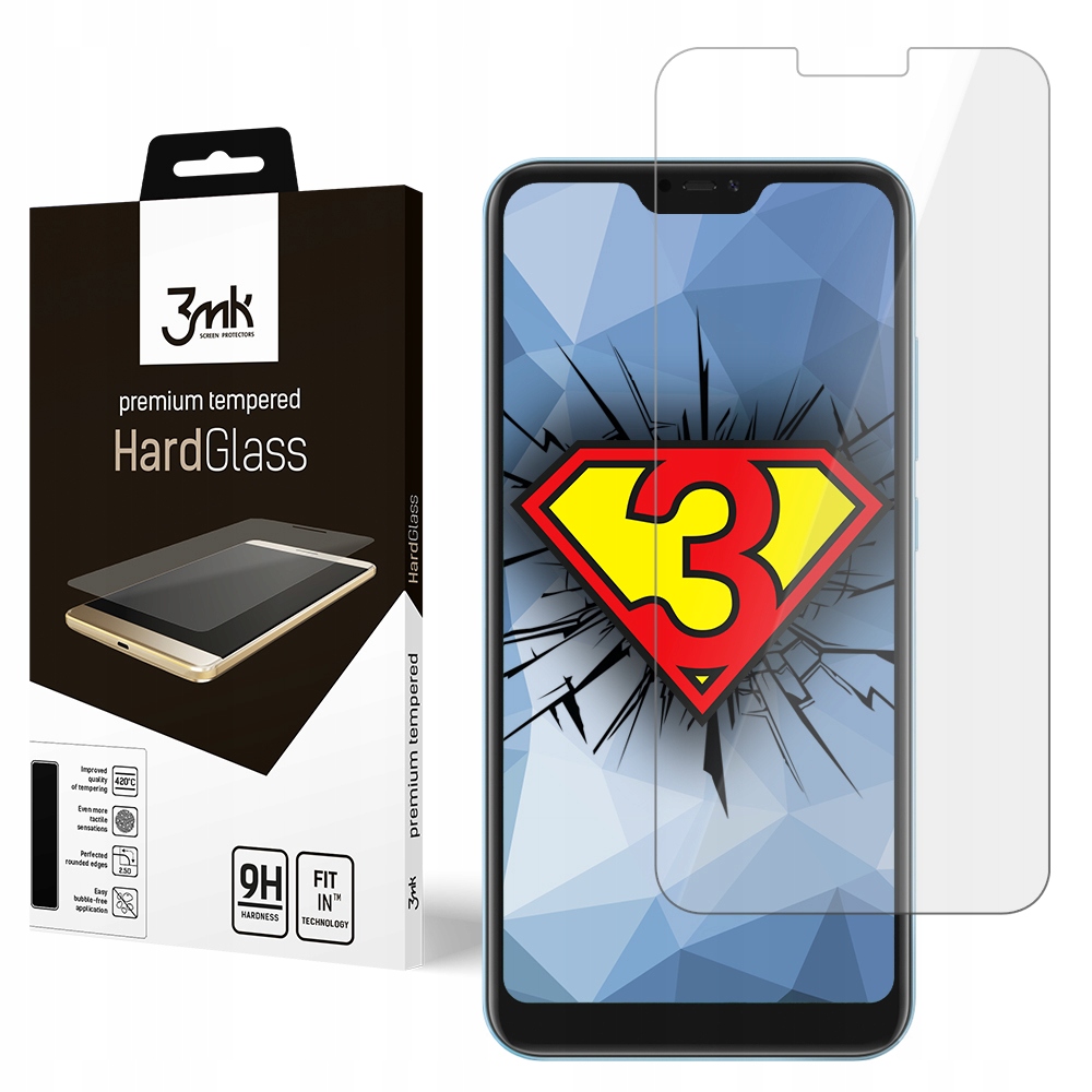 

Szkło hartowane do Xiaomi Mi A2 Lite Global 3mk 9H