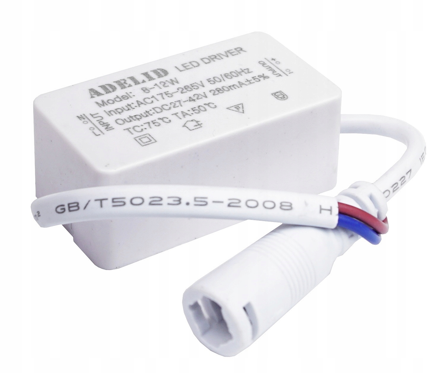 

Zasilacz Do Led Driver 8-12W 27-42V 300mA