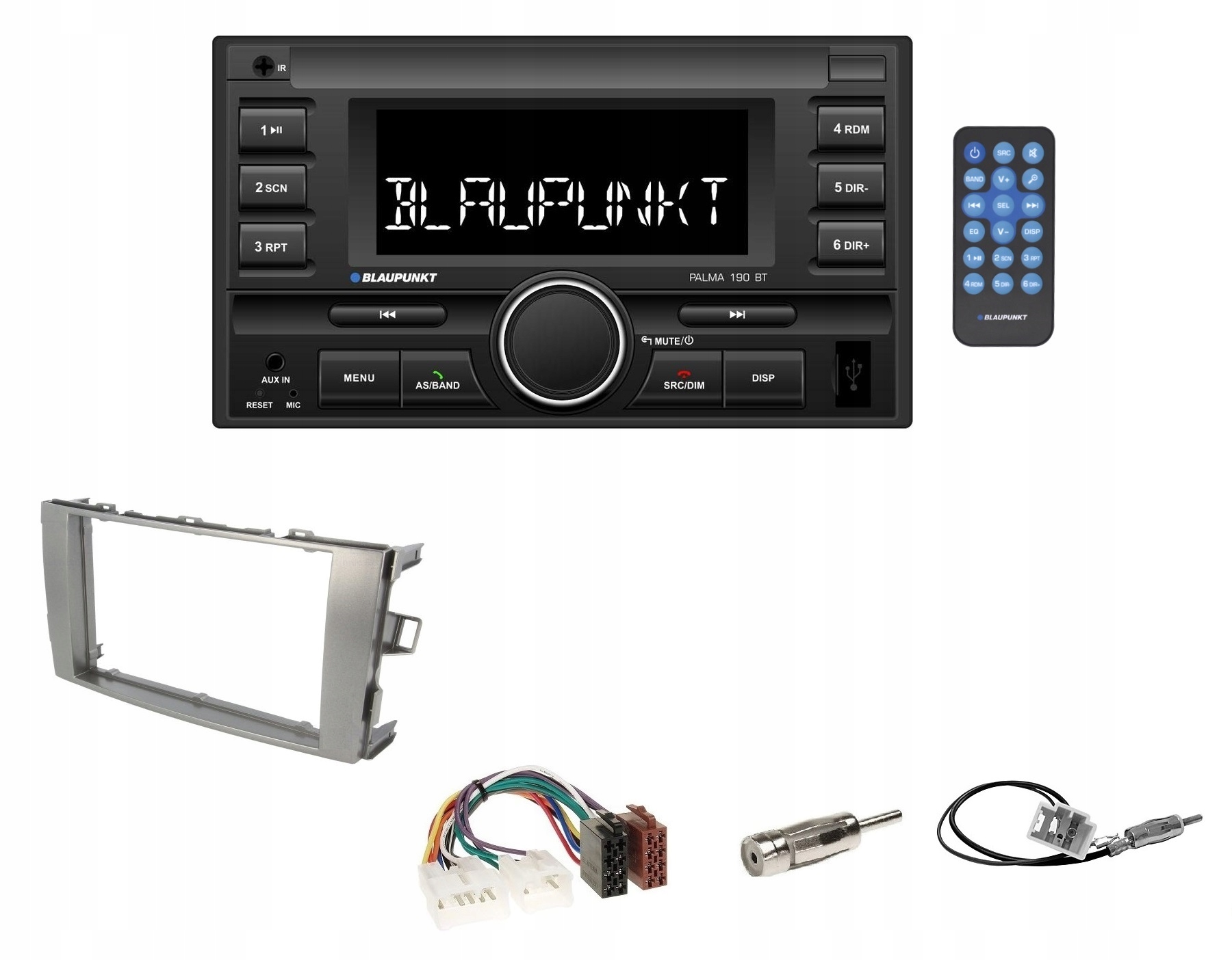 BLAUPUNKT PALMA 190 RADIO BLUETOOTH TOYOTA AURIS