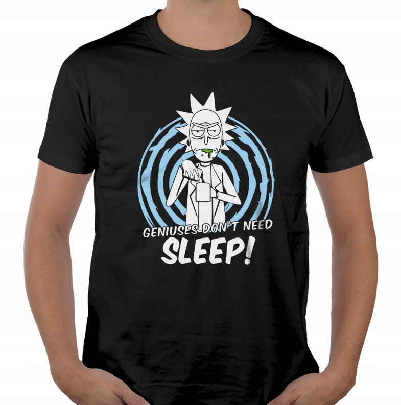 

Koszulka Geniusz Rick and Morty śmieszne M