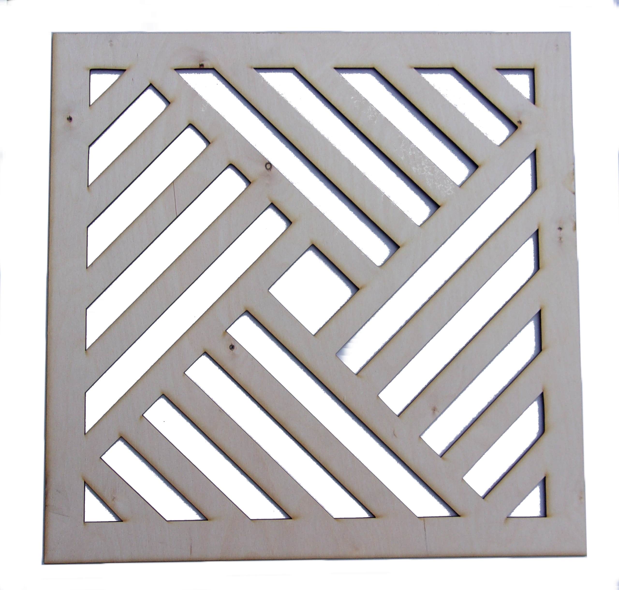 

Panel Ażur Dekoracyjny Geometria 59x59cm Na Wymiar