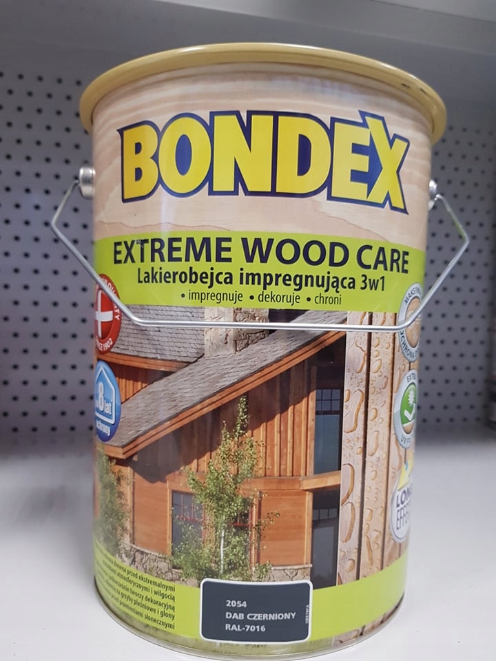 

Bondex Extreme Wood Care 2,5L dąb czerniony