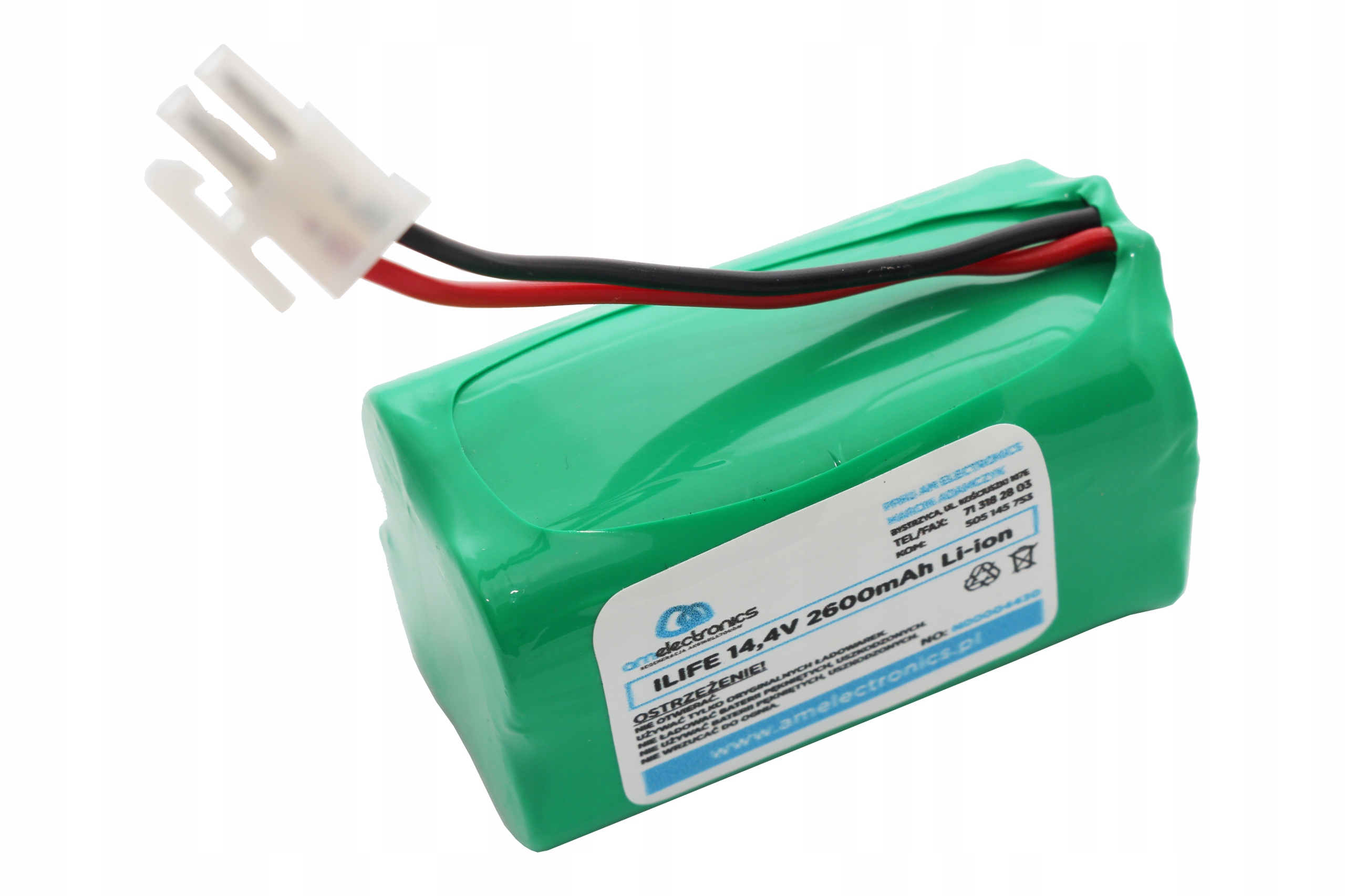 BATERIA AKU ODKURZACZA ILIFE 14,4V 2600mAh LIION AM Electronics