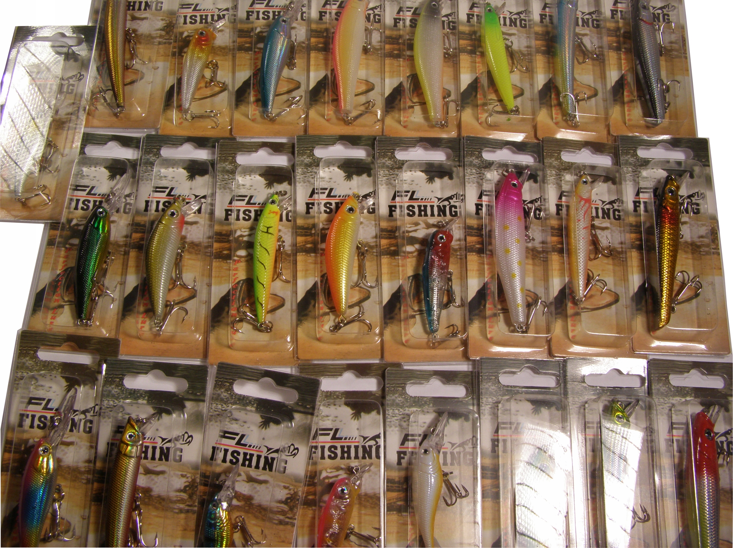 Wobler=komplet 25szt. Woblerów