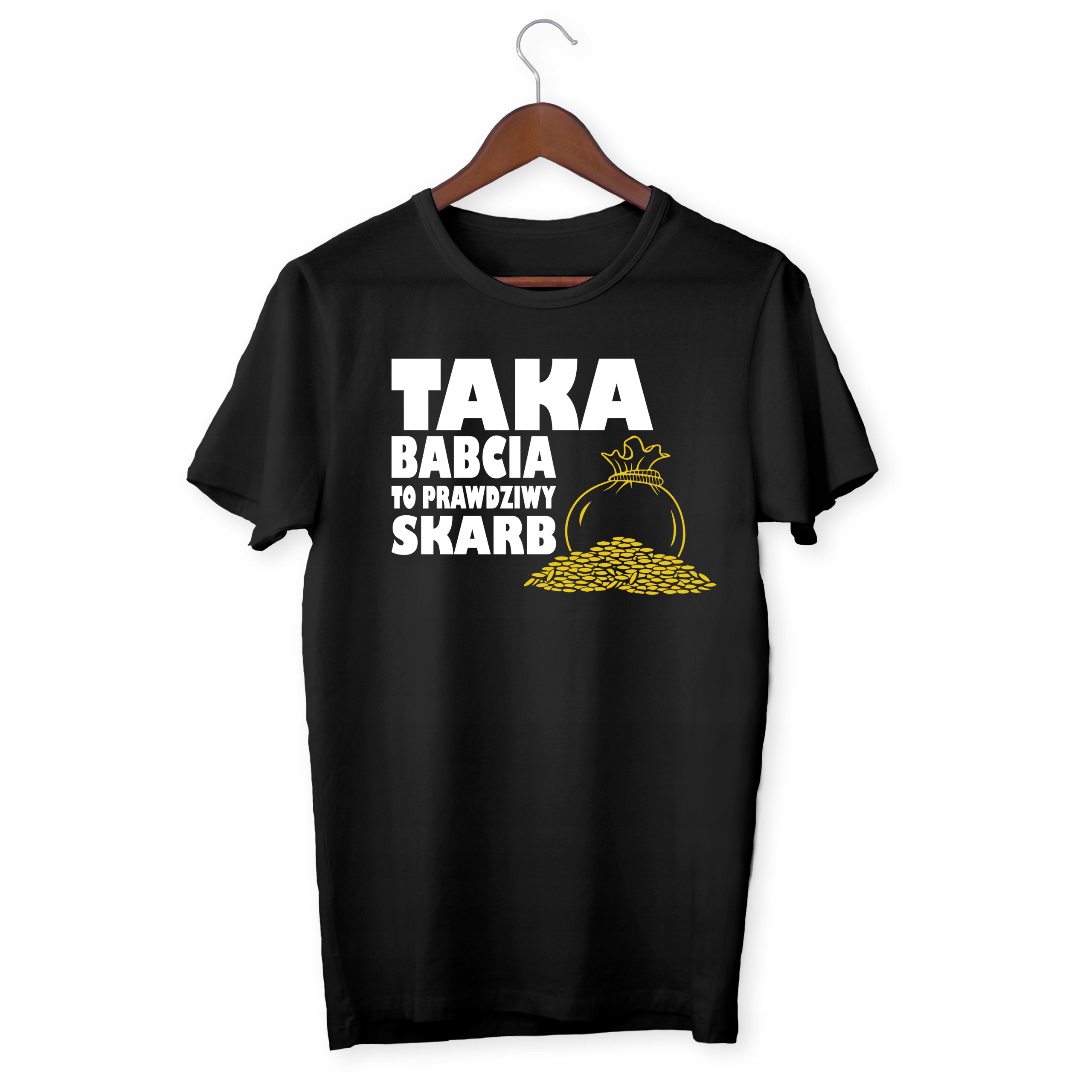 

Tshirt Moja Babcia To Skarb Prezent Dzień Babci