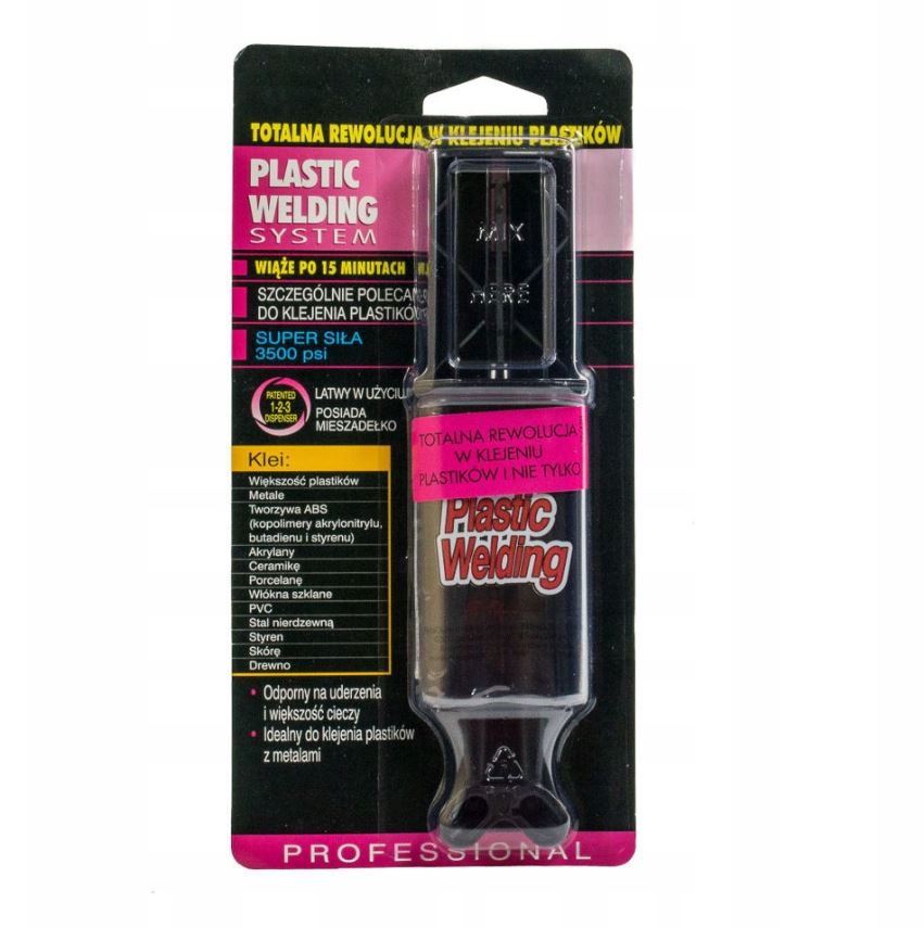 

Bezbarwny Klej Do Plastiku Plastic Welding 25ML