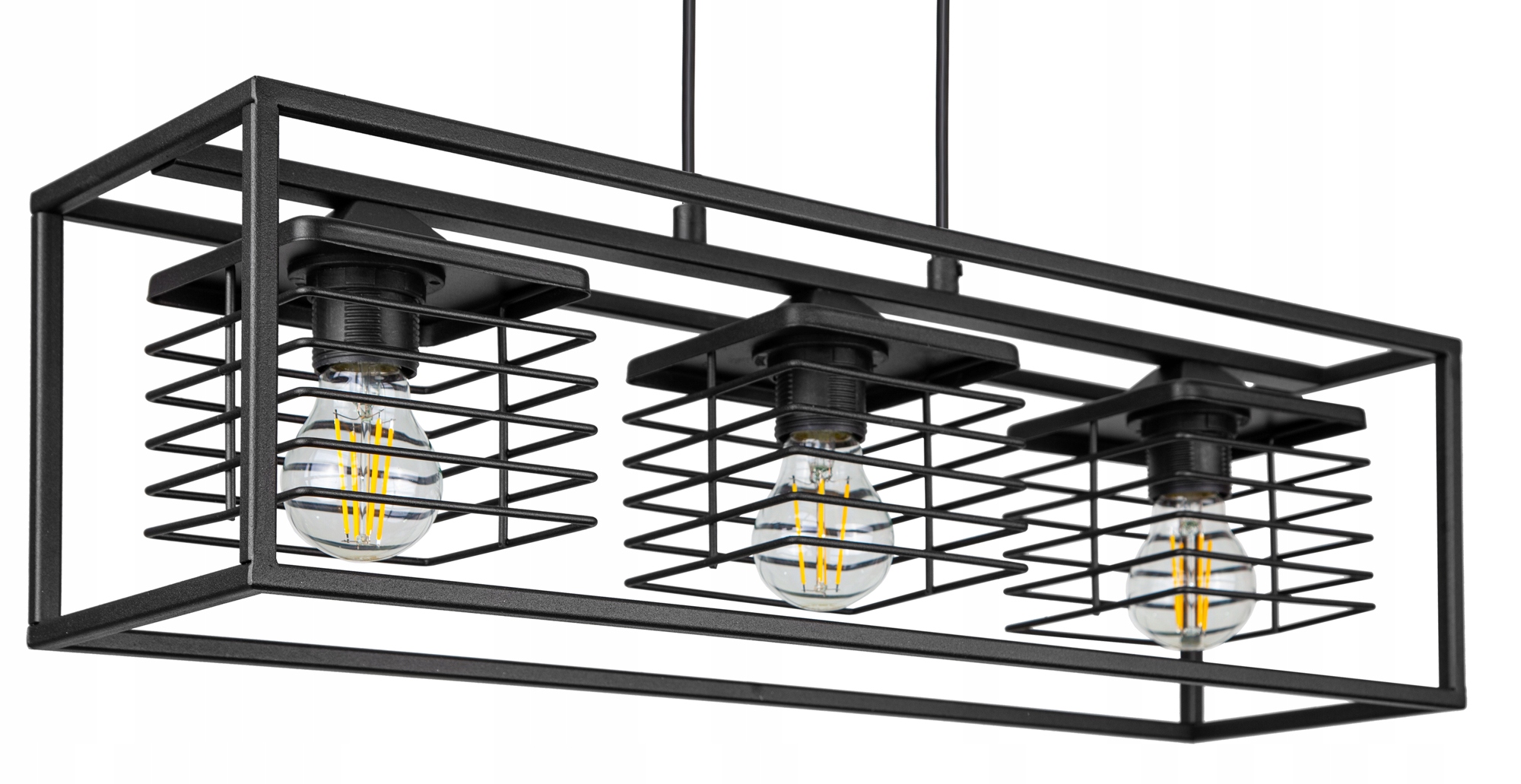 

Lampa Sufitowa Plafon Żyrandol Loft Edison Led