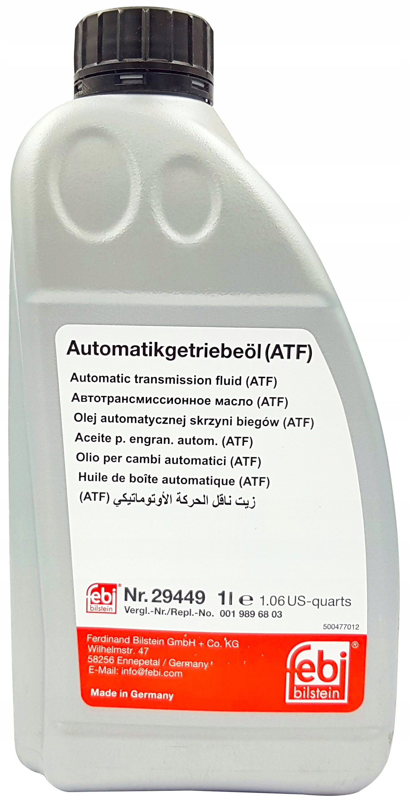 

Febi Olej Przekładniowy Atf 1L 29449 Mercedes