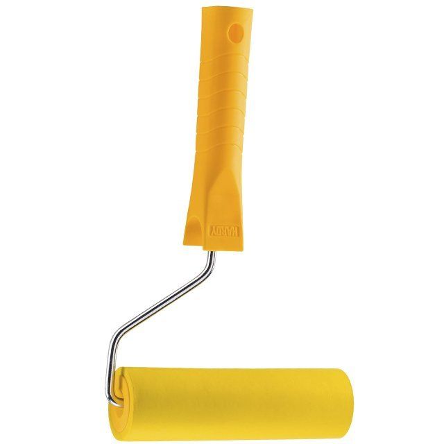 

Rolka Dociskowa Do Tapet 15CM Z Rączką Wałek Guma