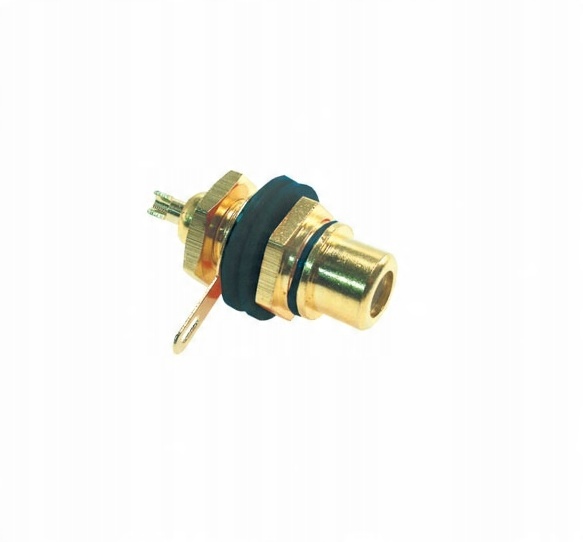 

CC-222B Gniazdo Rca Czarne Żeńskie Izolowane E9319