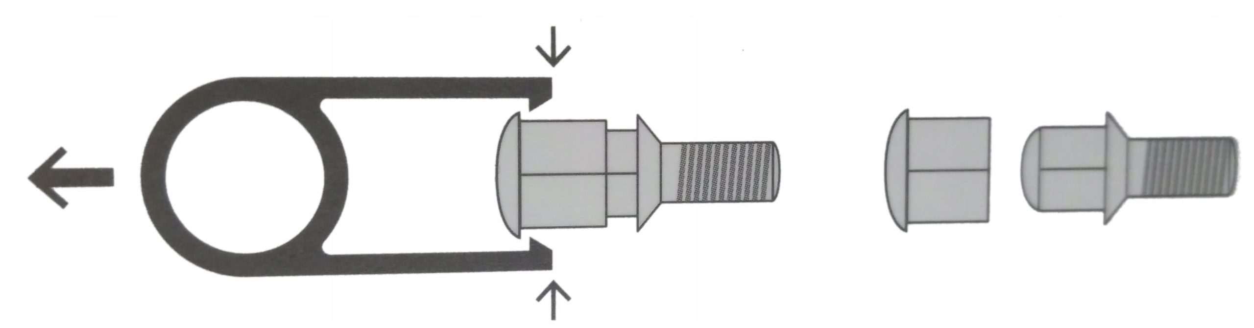 NAKLADKI NASADKI NA SRUBY CHROM CHROMOWANE 19 mm Manufacturer Inny