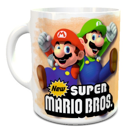 

Kubek New Mario Bros Maker Luigi