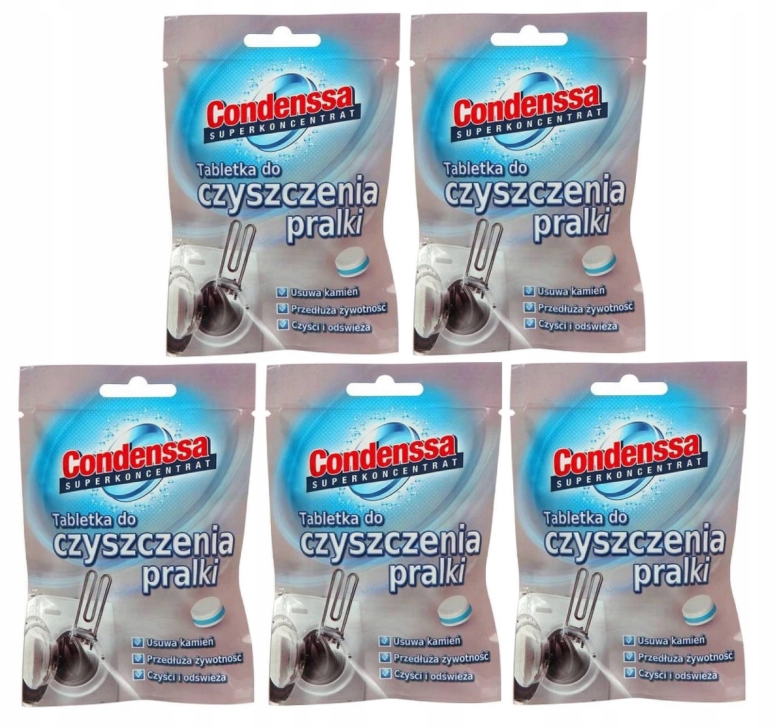 

Tabletka Środek Do Czyszczenia Mycia Pralki x 5