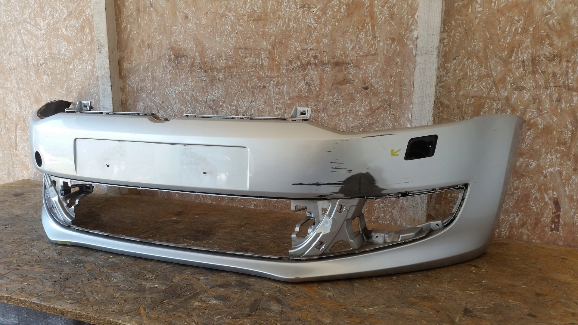 bumper front front VW POLO V 6R 09-14 washers