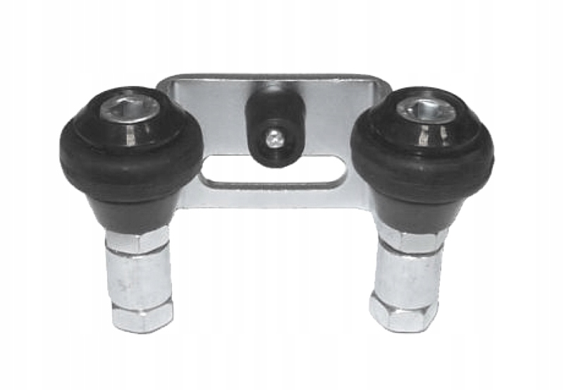 WÓZEK WÓZKI 9 ROLKI DO BRAMY PRZESUWNEJ ZESTAW 80x80x5 Kod producenta RU9M 80X5