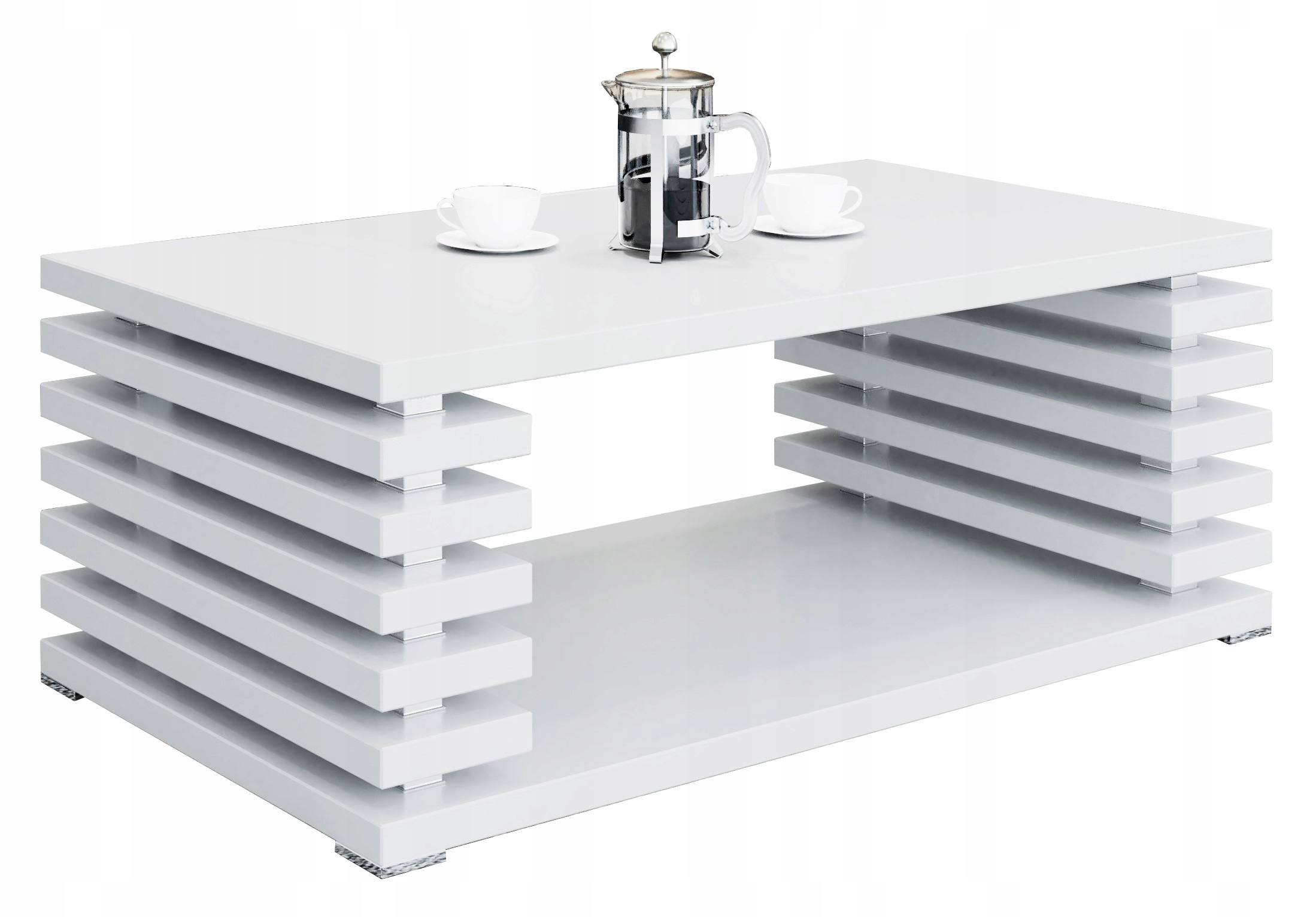 Ława Stolik kawowy Biały mat 120x60 h51+GRATIS