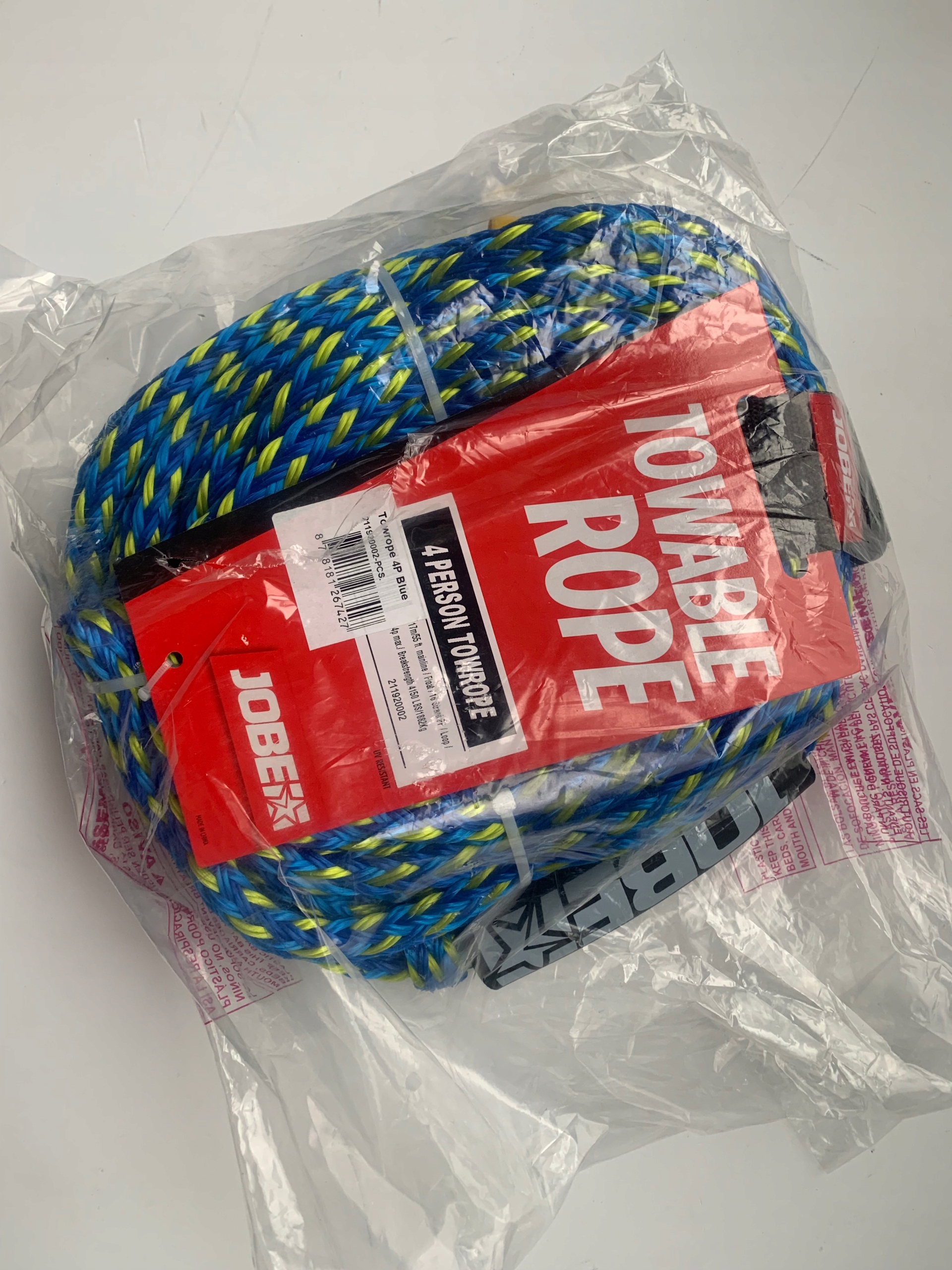 Lina holownicza Jobe Towable Rope 4 os