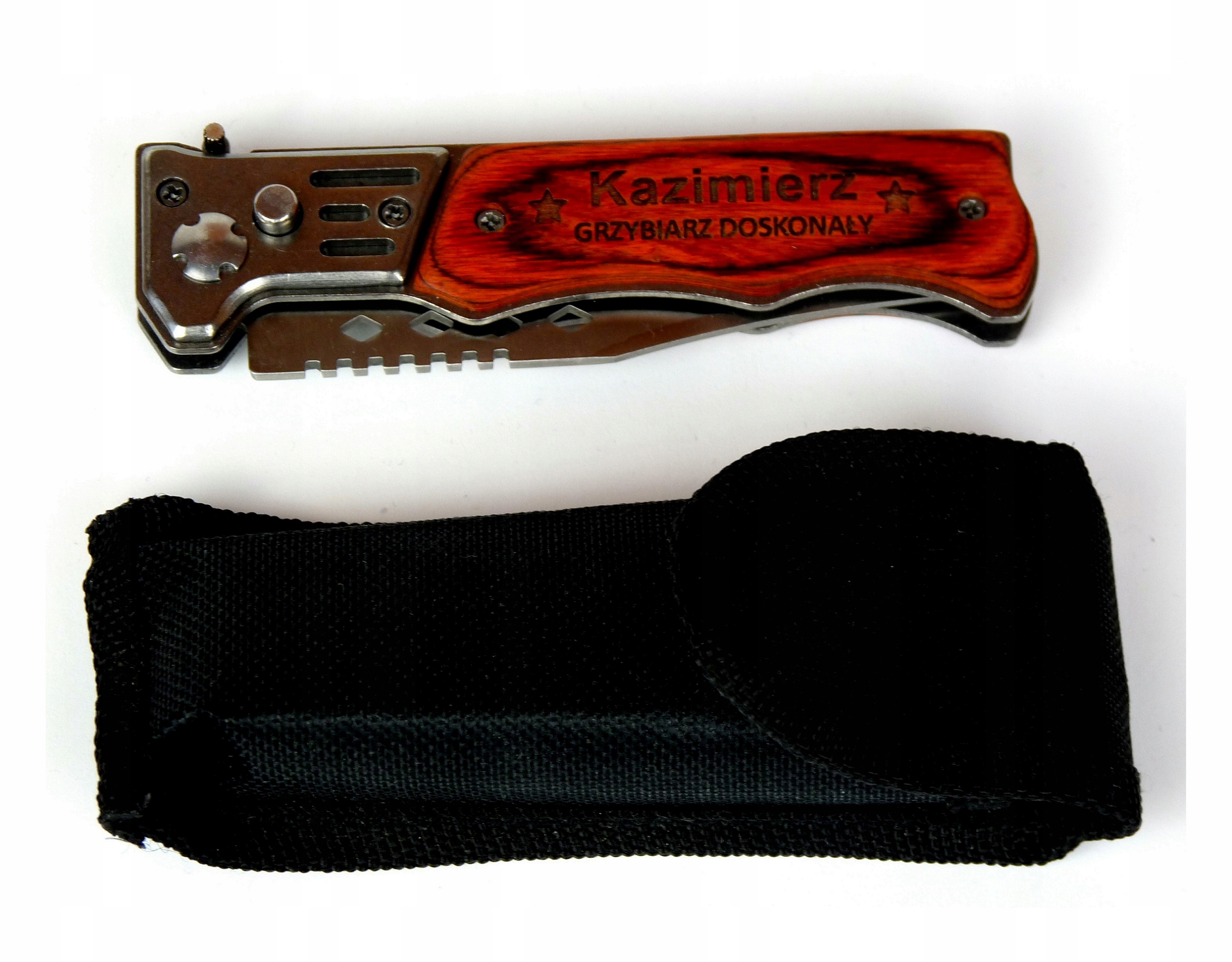 SCYZORYK NÓŻ + GRAWER PREZENT URODZINY ROCZNICA