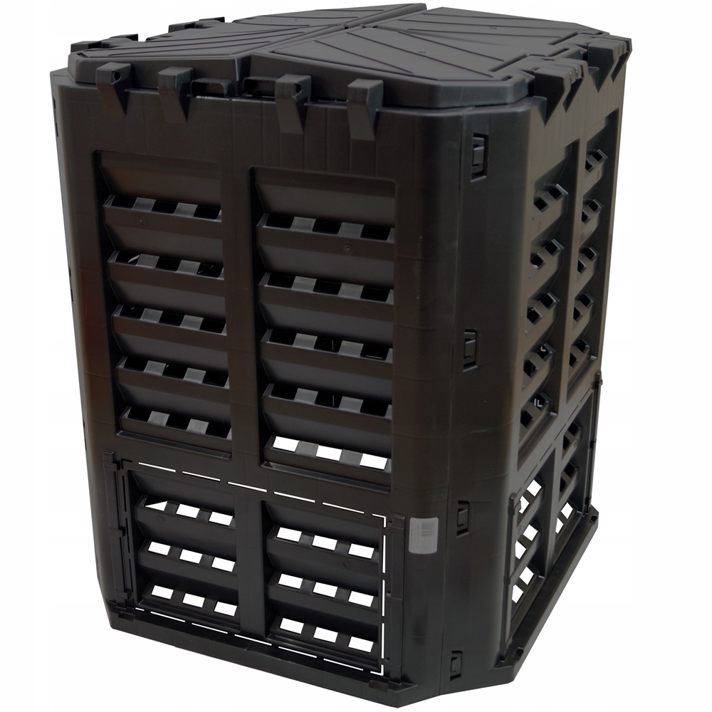 KOMPOSTOWNIK MODUŁOWY 300L CZARNY G-COMP POLSKI Pojemność 300 l