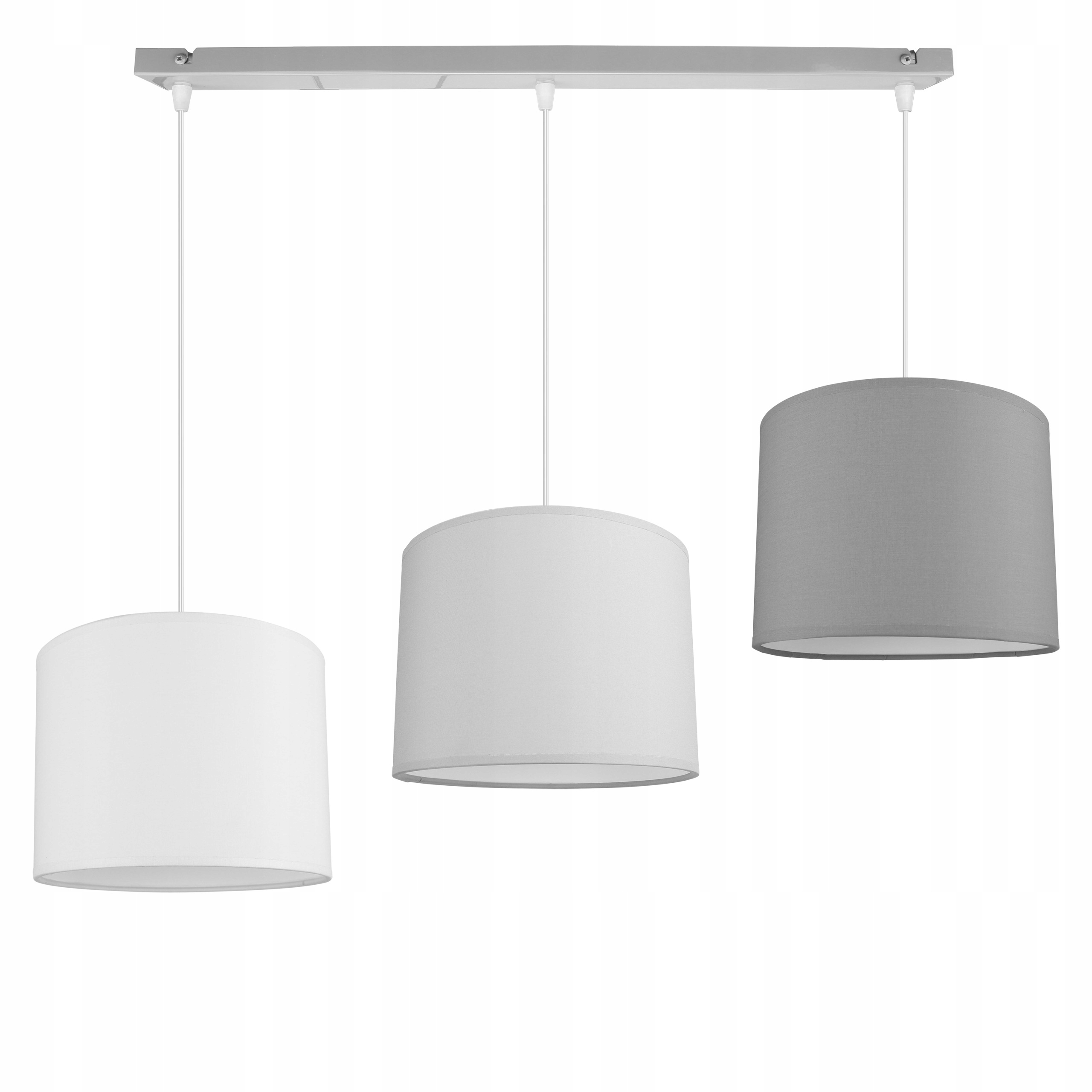 LAMPA WISZĄCA SUFITOWA ŻYRANDOL ABAŻUR NOWOCZESNA Liczba punktów światła 3