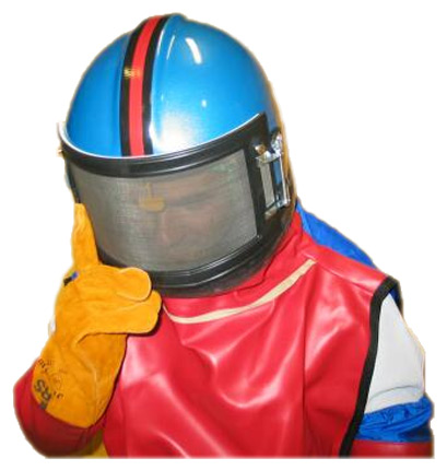 Пескоструйный шлем RES-4 OH (пескоструйный шлем)