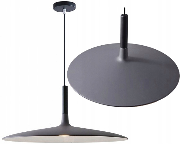 

Lampa Wisząca Duża 35CM Nowoczesna Flat E27 Kolory