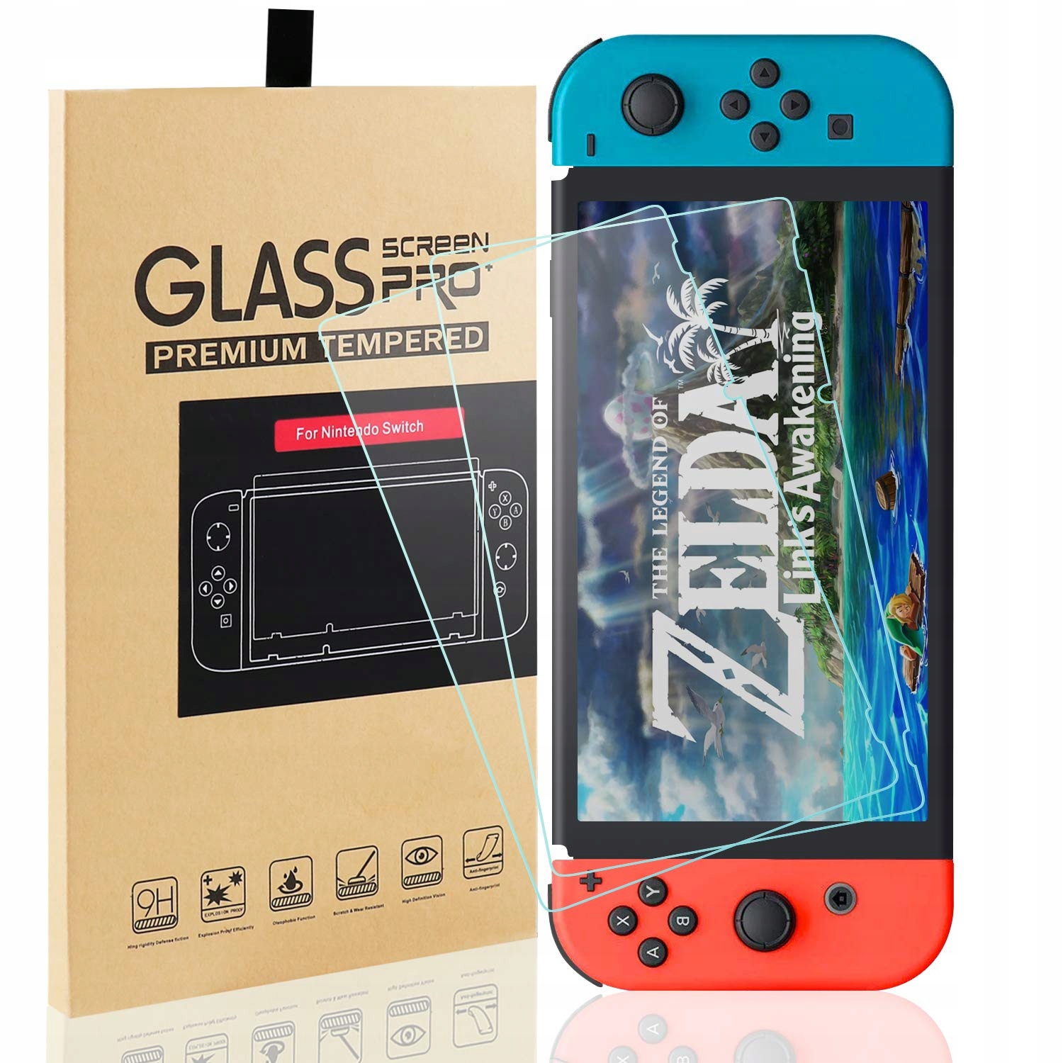 2x Szkło hartowane dwa szkła tempered glass NS Switch Premium