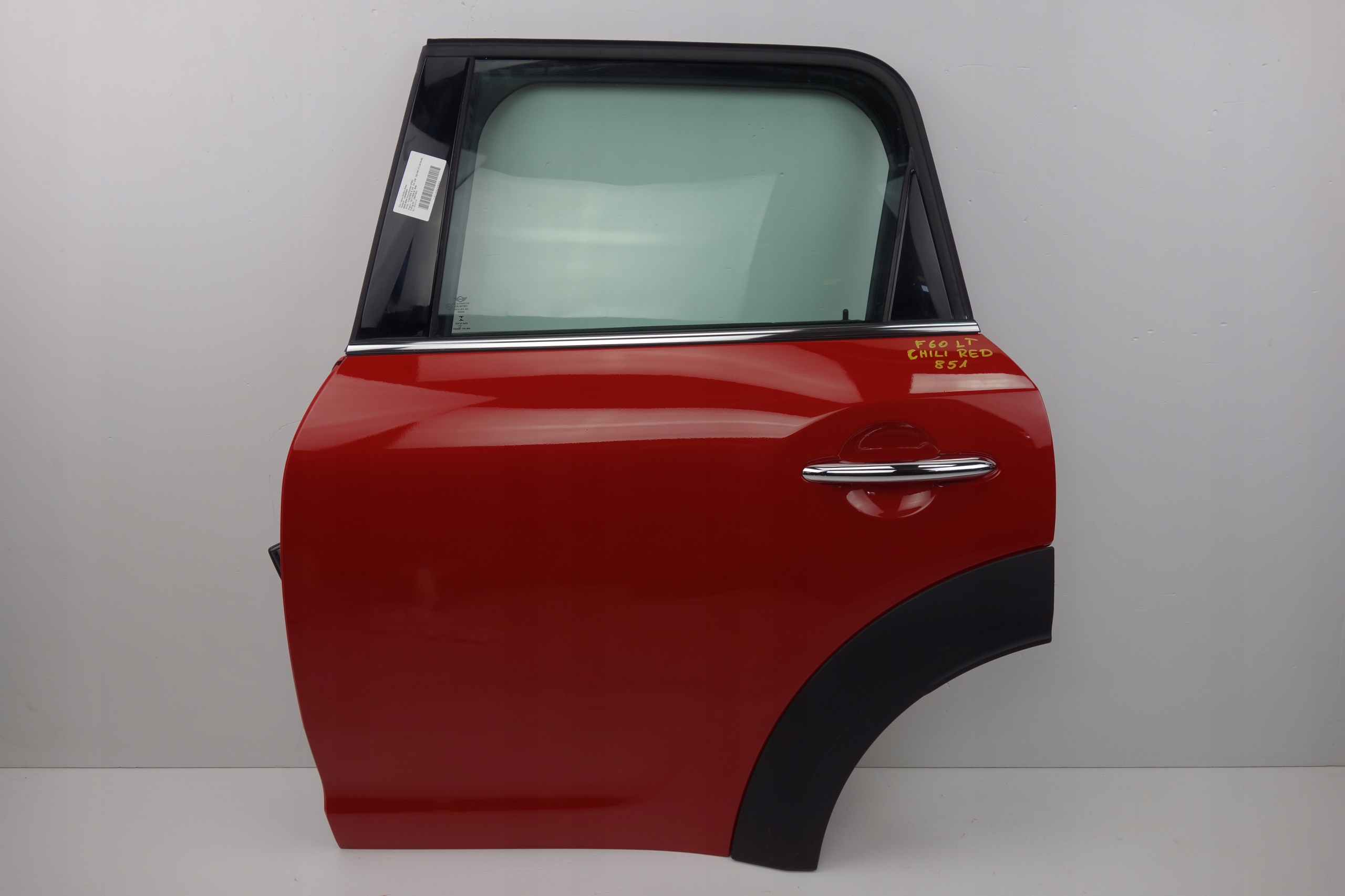 DRZWI LEWE TYLNE MINI F60 CHILI RED 851