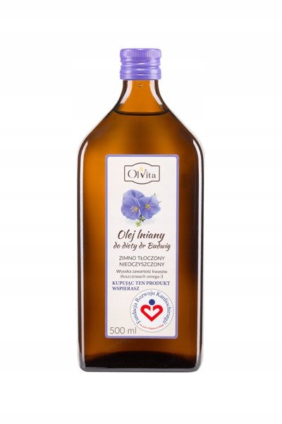

Olej Lniany Dr Budwig 500ML / Olvita