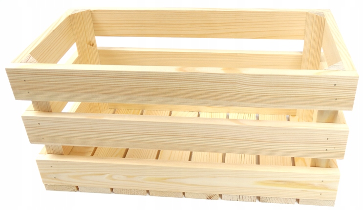 

Skrzynka Drewniana Dekoracyjna Heblowana 35x20x20