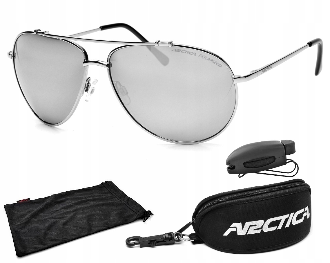 

Arctica Okulary S-157 Polaryzacja Revo Pilotki