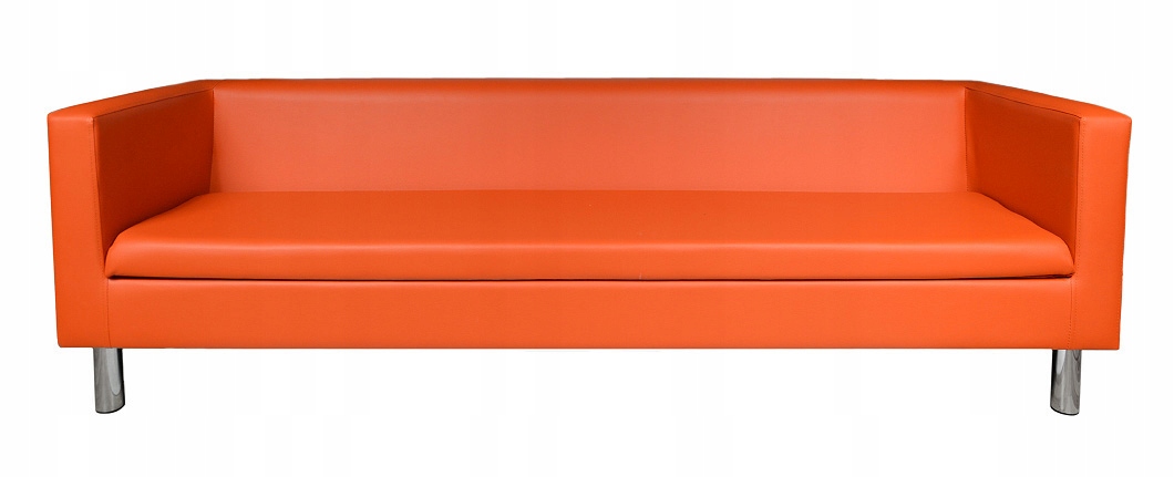 Sofa kanapa 200 cm eko skóra skaj recepcja poczekalnia biuro różne