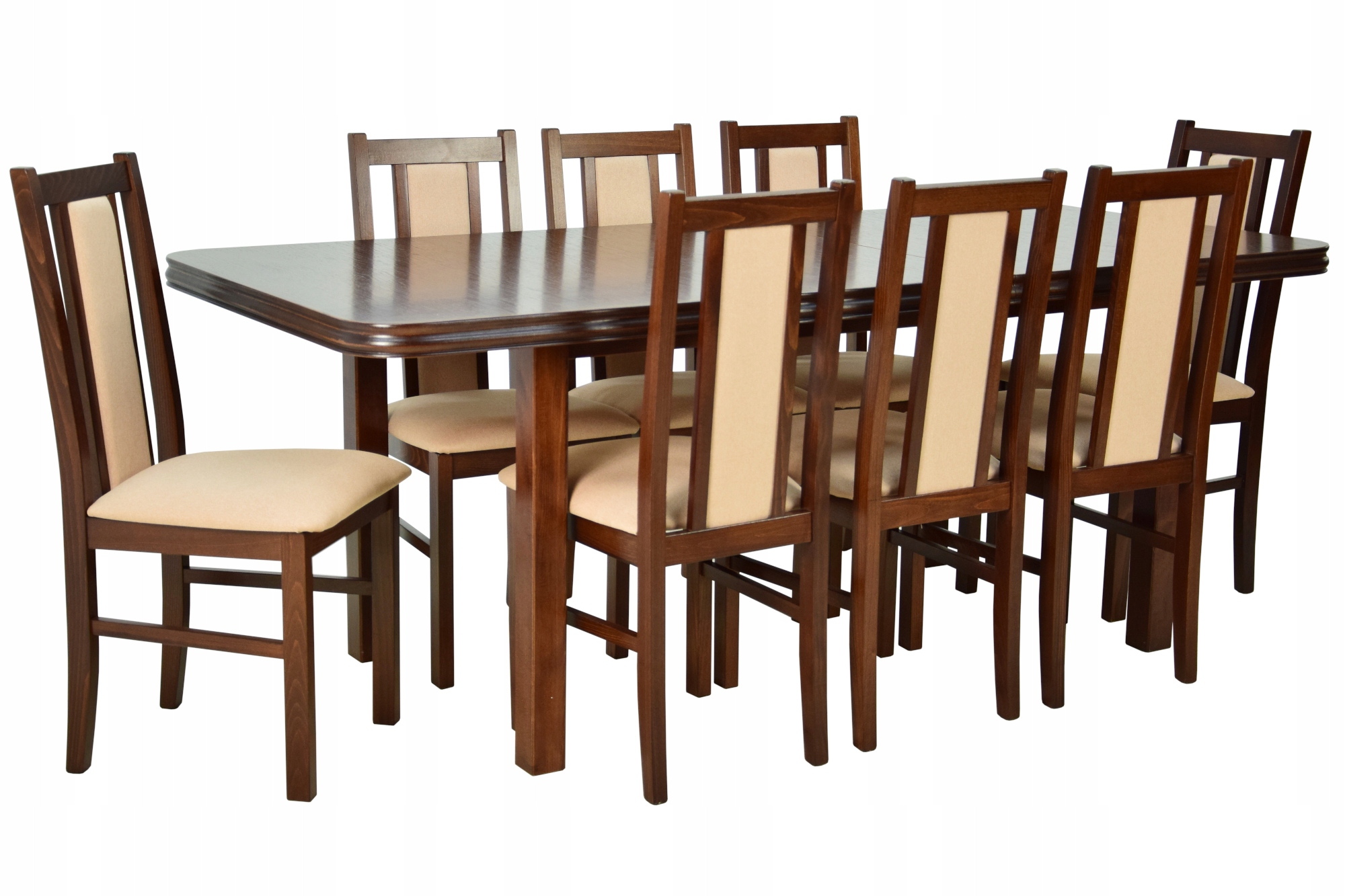 ZESTAW MEBLI DO KUCHNI 8 krzeseł +stół ROZKŁADANY