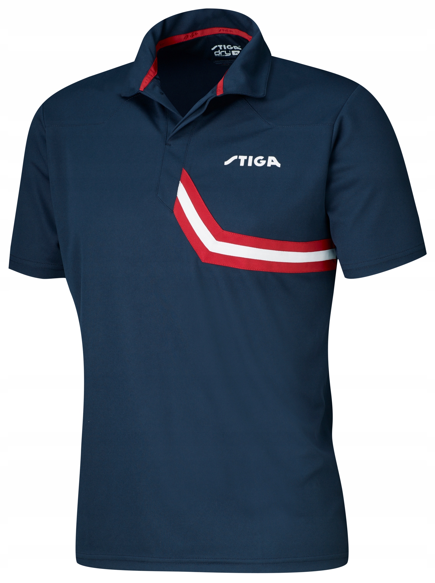 Tričko Stiga Conquer námořnická modrá Xs stolní tenis