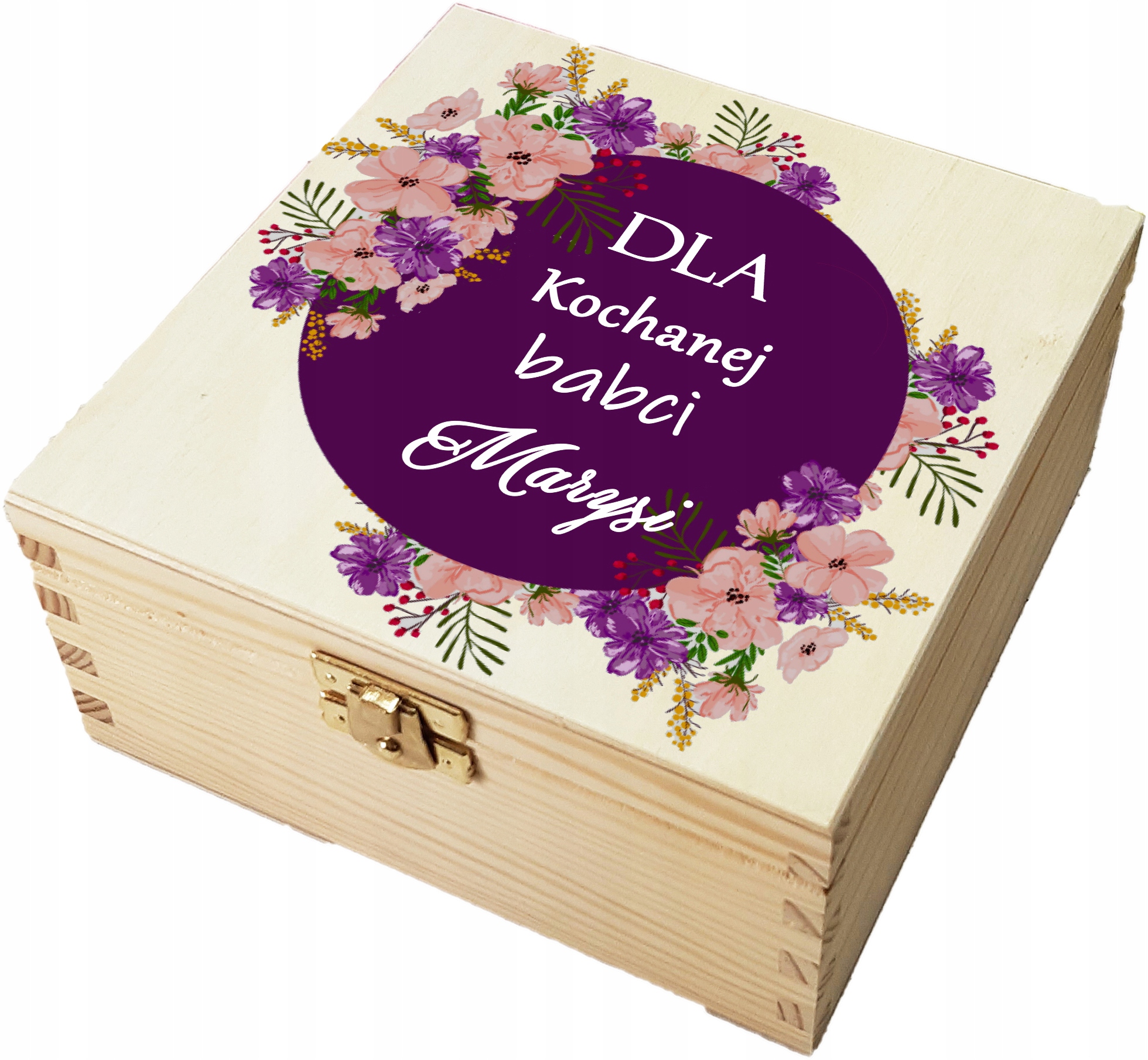 

Zestaw prezent dzień babci dziadka herbata miód